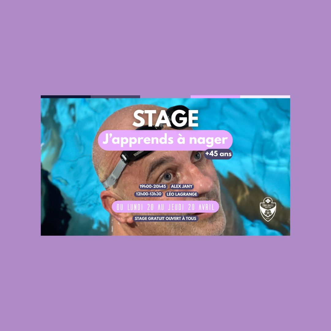 J'apprends à nager - Adultes